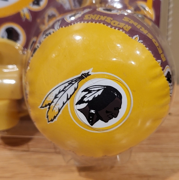Washington Redskins Mini Softee Basketball Hoop Soft Ball Set New Vintage NFL - Picture 5 of 9